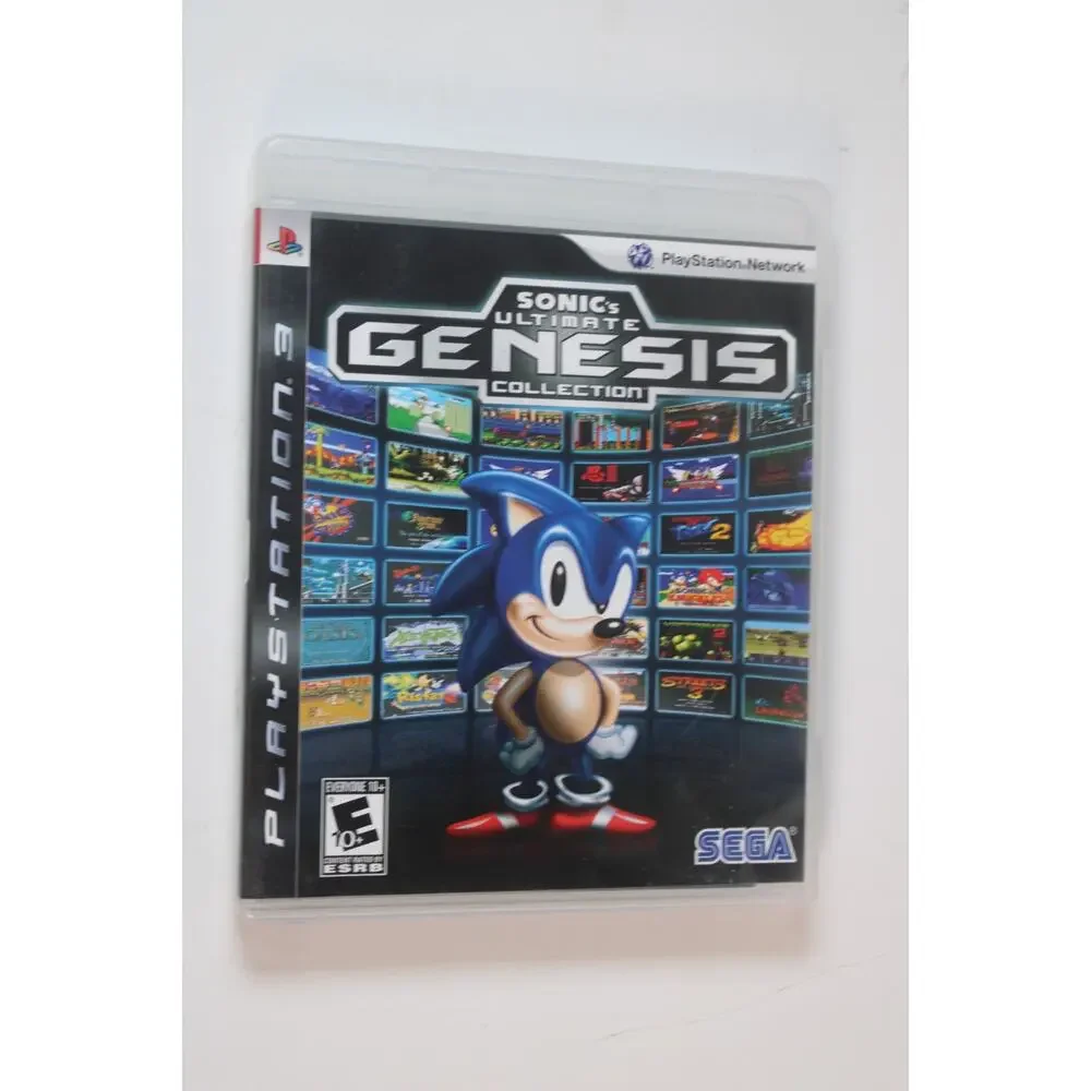 Sonic's Ultimate Genesis Collection (Sony PlayStation 3, PS3 2009) Complete